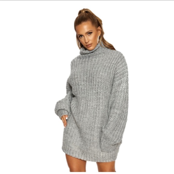 Naked wardrobe NW living it up knit sweater dress - Picture 4 of 4